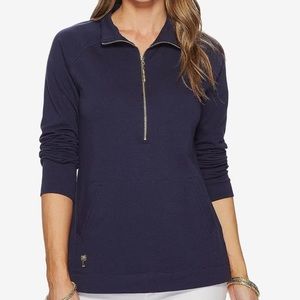 Lilly Pulitzer Skipper Popover Quarter Zip